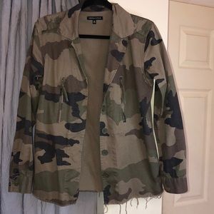 Kendall & Kylie Camo Jacket